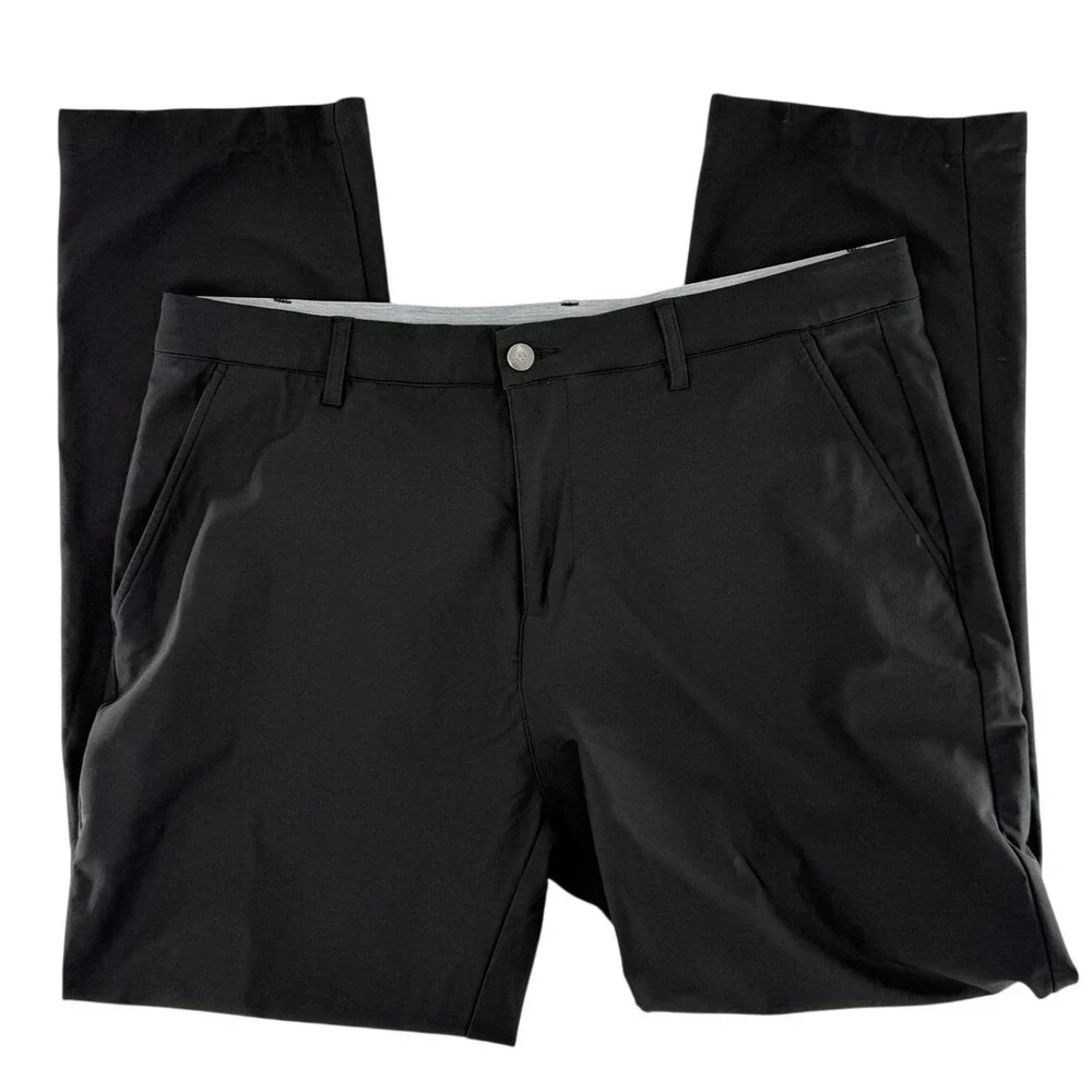 Adidas Mens Ultimate365 Golf Pants Black 36x30 DQ2217 Regular Fit‎ Trousers